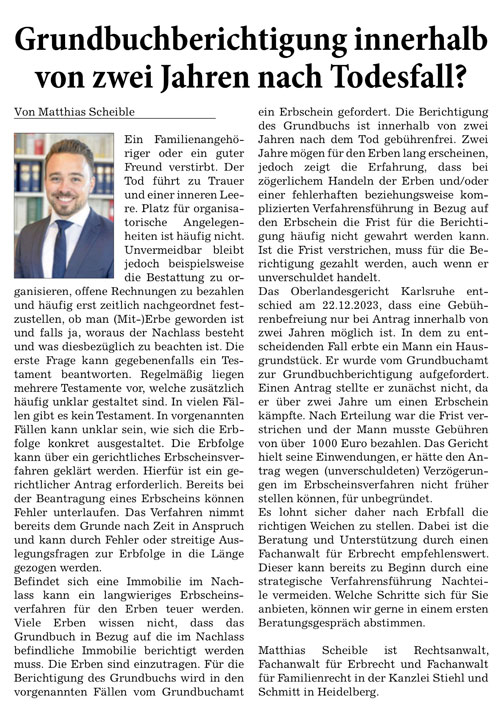 screenshot Flyer praxisnachfolge